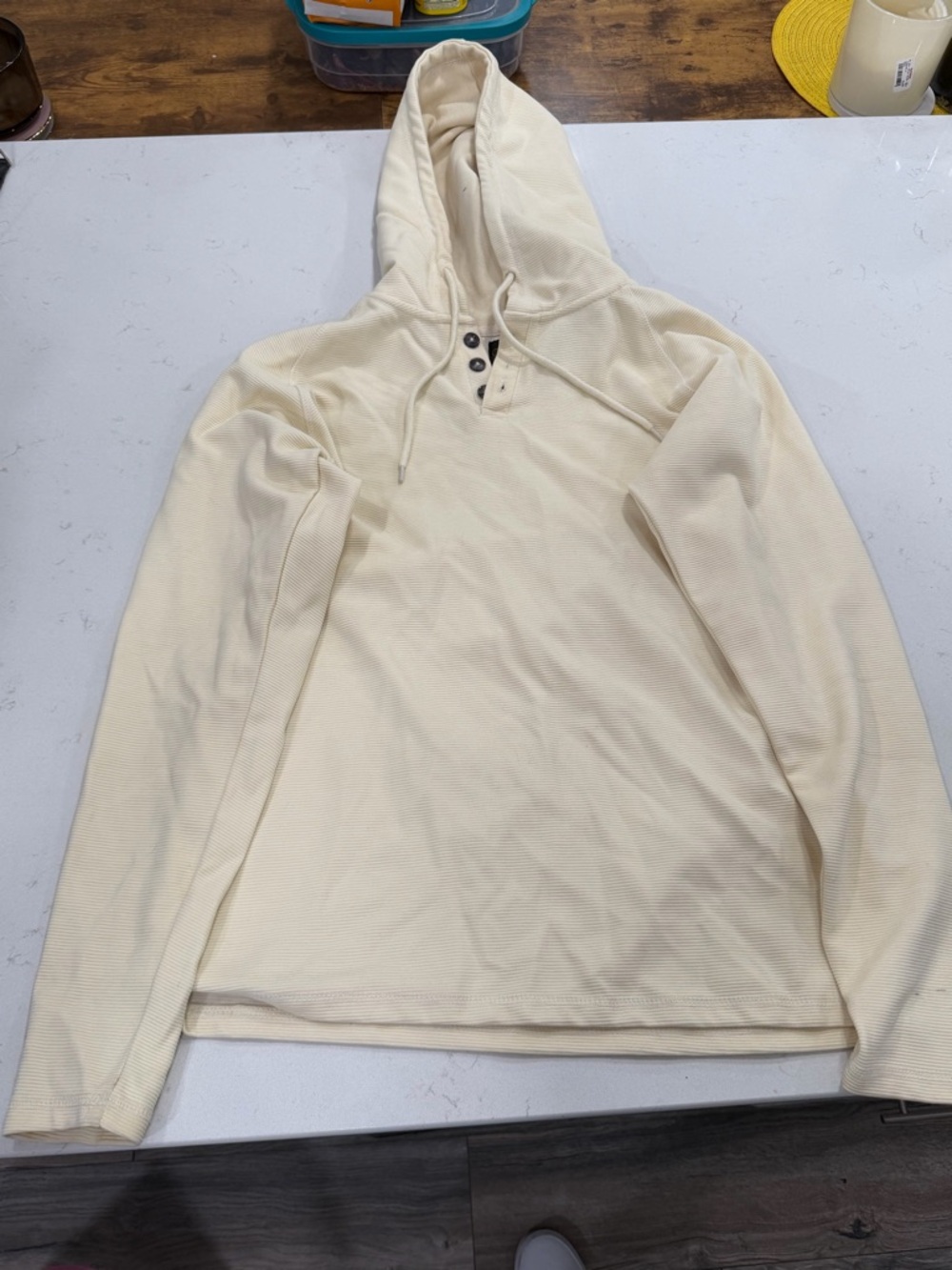 burnside Black Logo Patch on Cream Fabric